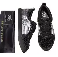 philipp plein leather low trainers indigenou usa